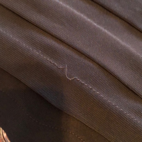 Gray beaded dress sz 6 - Picture 4 of 5